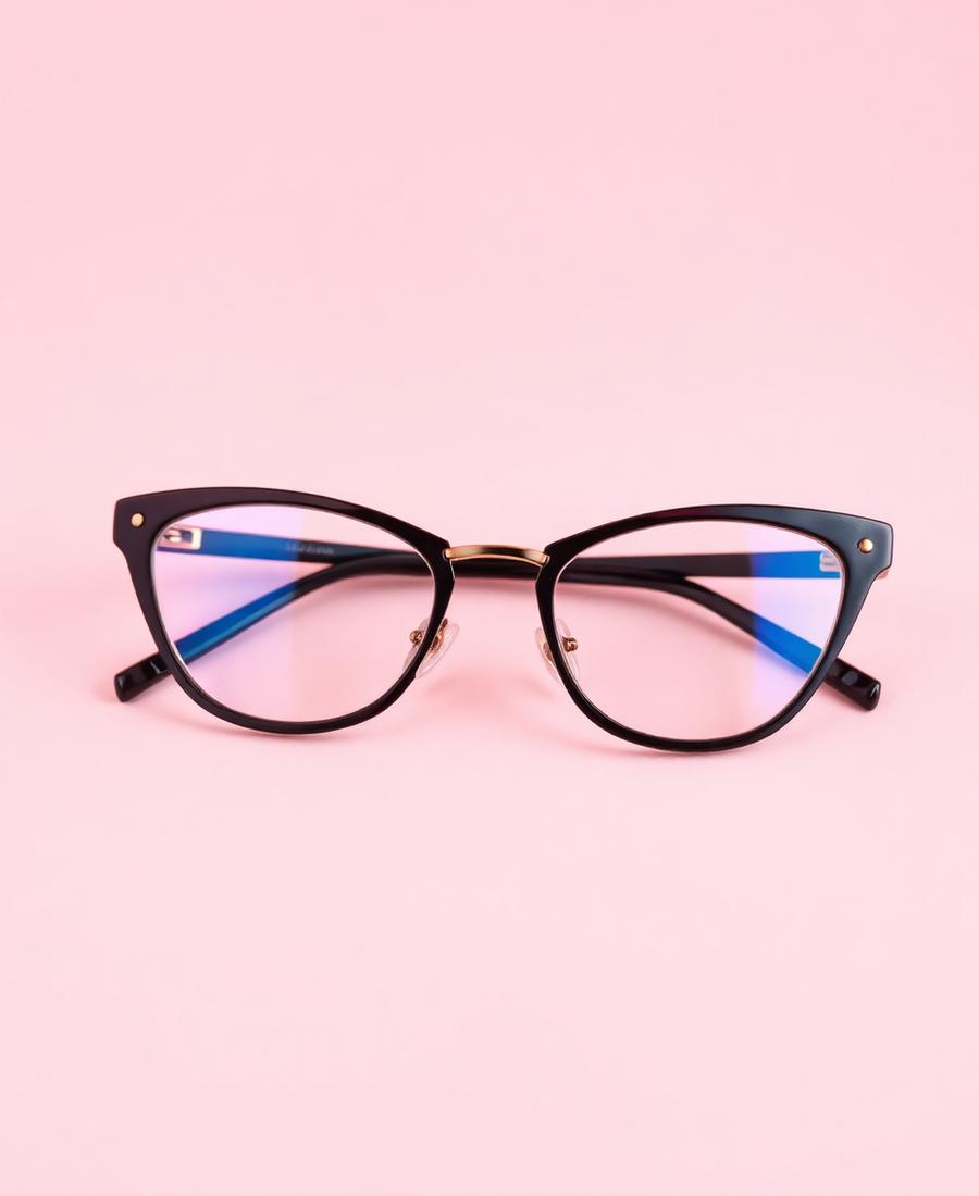 Armação feminina cat-eye